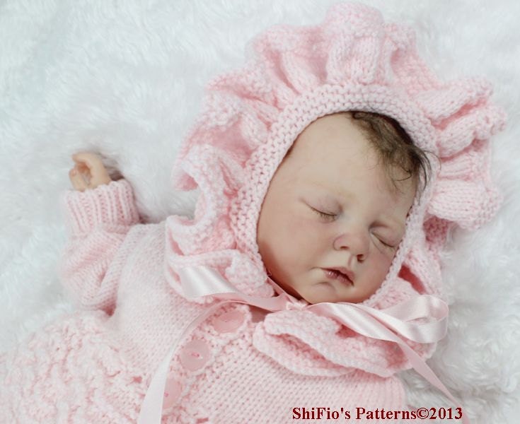 KNITTING PATTERN For Ribbon and Roses Trousers/Pants Jacket & Etsy