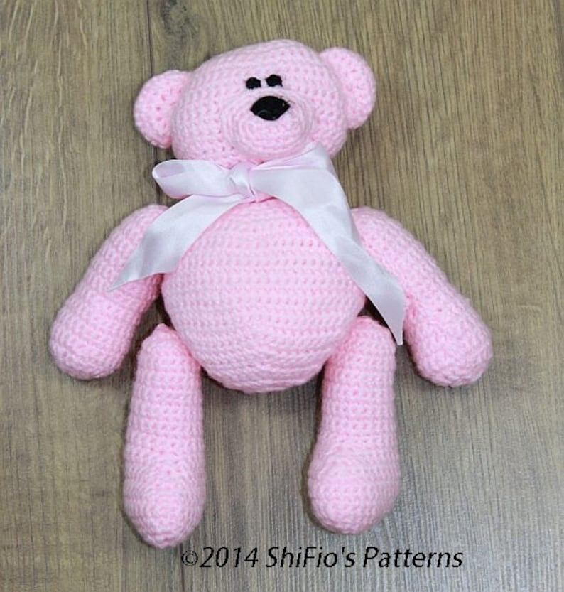 CROCHET PATTERN For Teddy Bear, Toy PDF 132 Digital Download image 4