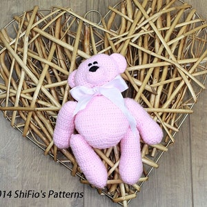 CROCHET PATTERN For Teddy Bear, Toy PDF 132 Digital Download image 5