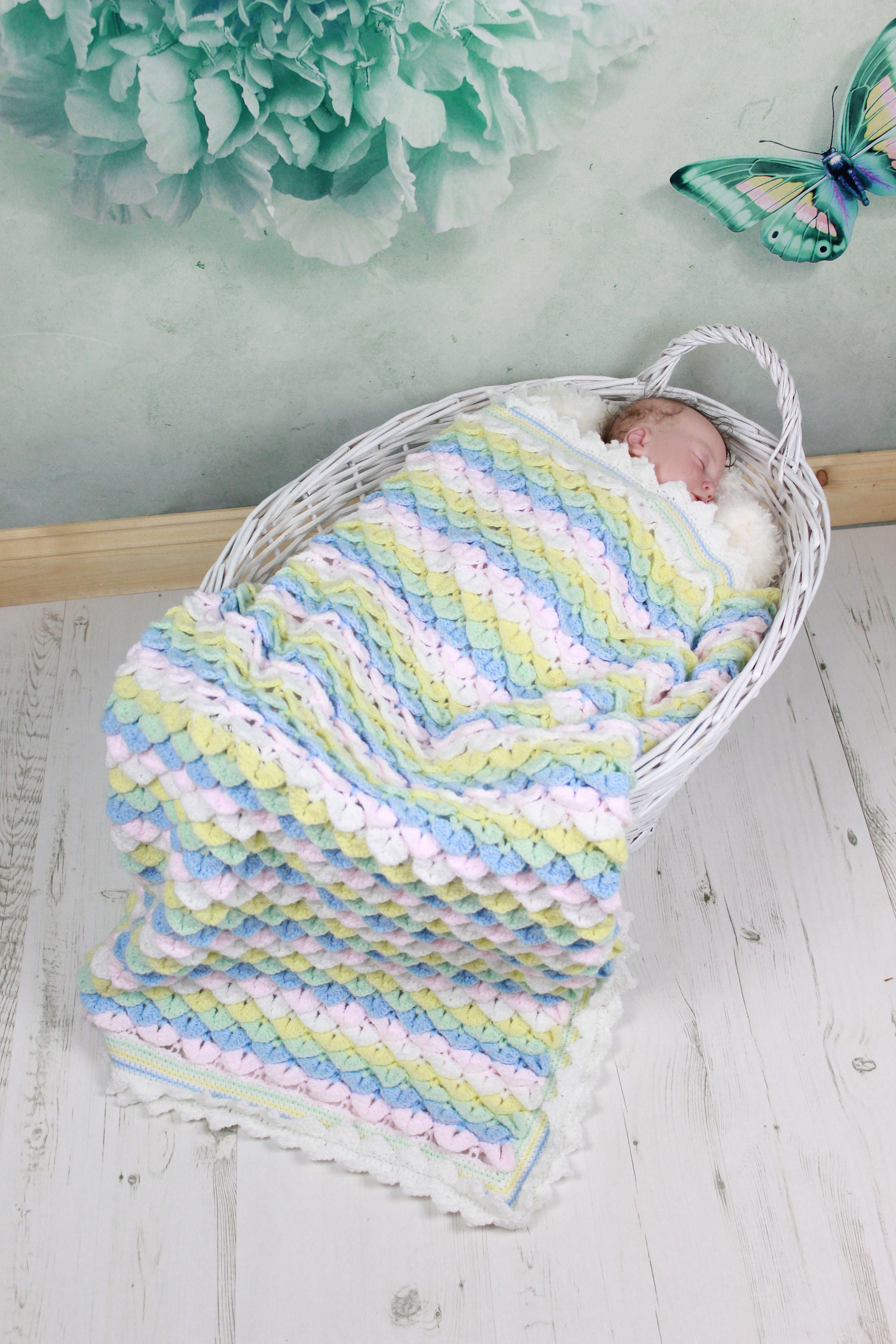 Crochet Pattern Crocodile Stitch Baby Blanket Afghan Crochet Pattern Croc Stitch Baby Afghan Crochet Pattern UK USA Terms CP337 PDF Etsy New Zealand
