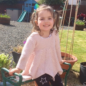 Crochet Pattern - Toddler Crochet Pattern - Child Crochet Pattern - Jumper Crochet Pattern - Top Crochet Pattern - 3 Sizes - CP355