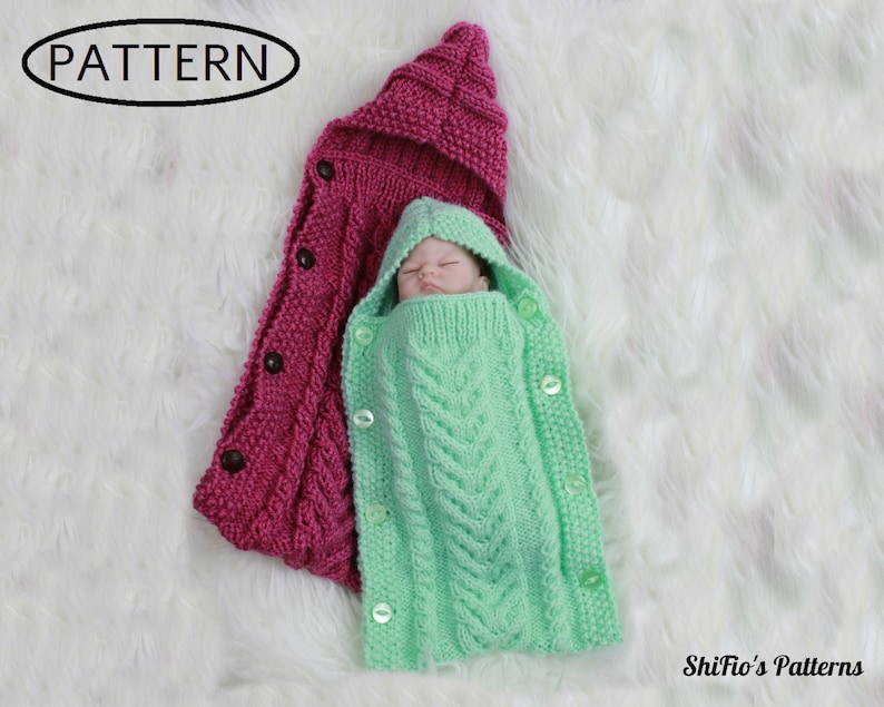 KNITTING PATTERN For Sleeping Bag for doll doll clothes Etsy