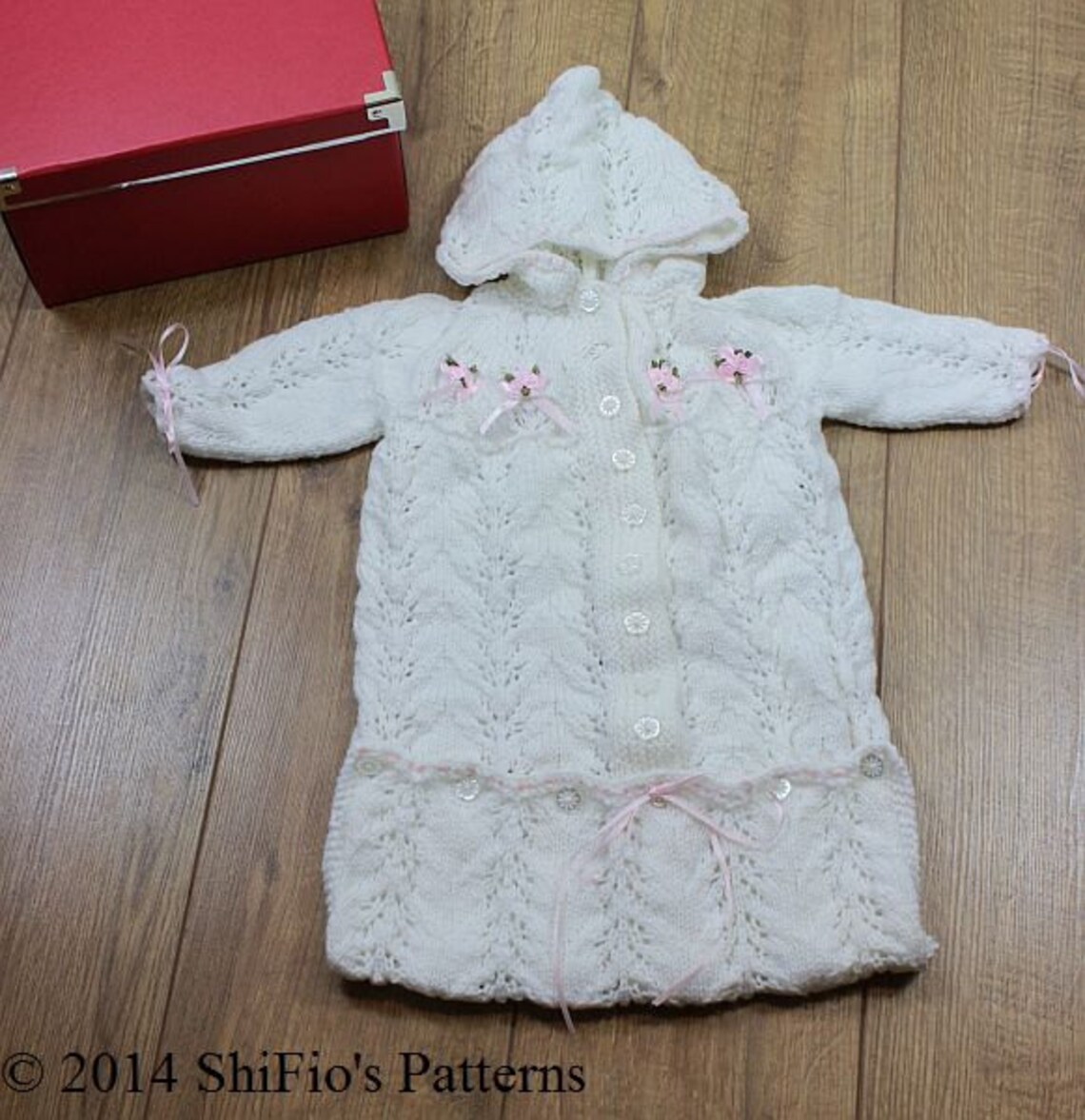 KNITTING PATTERN for Baby Sleeping Bag Knitting Pattern in 2 Sizes PDF ...