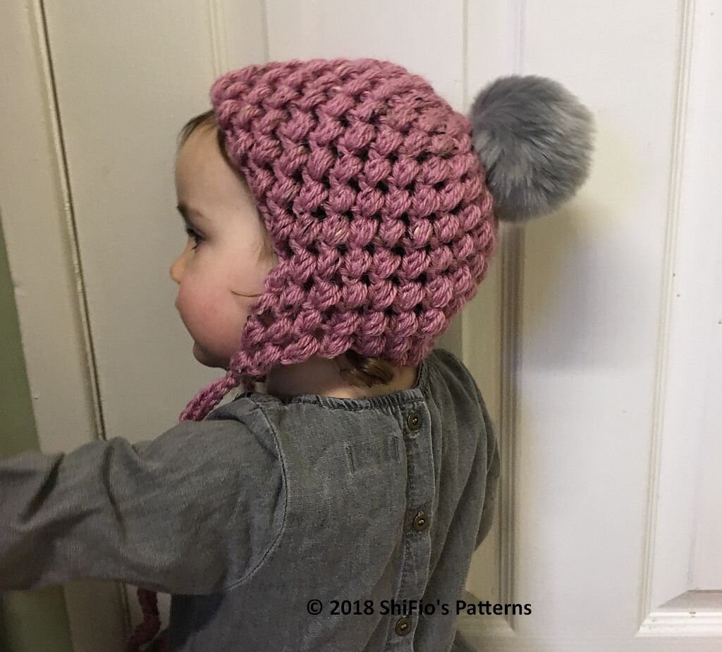 Crochet Pattern Loopy Hat Pattern Baby Hat Pattern Childs | Etsy