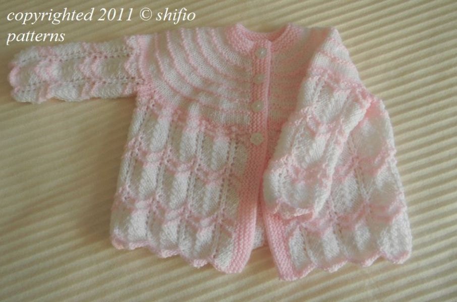 KNITTING PATTERN for Baby Jacket Booties Hat Baby | Etsy