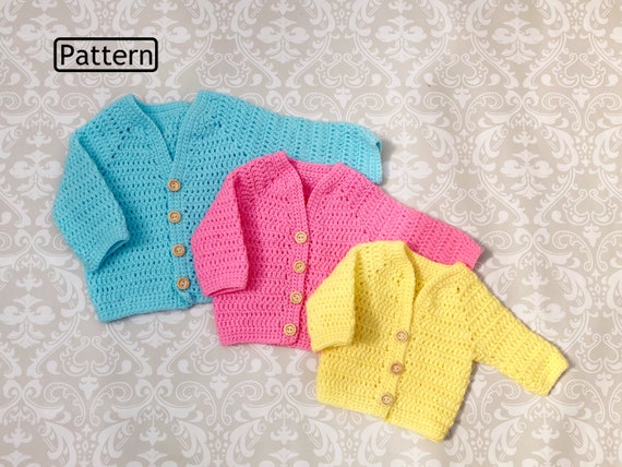 Crochet Pattern Crochet Cardigan 