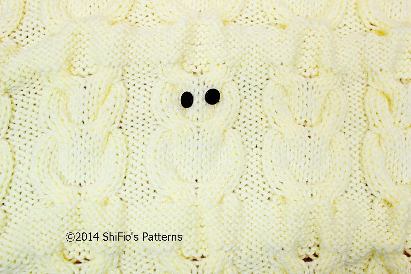 KNITTING PATTERN for Baby Owl Cable Blanket Baby Afghan | Etsy