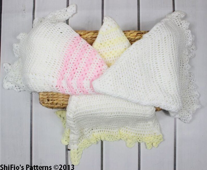 Crochet Pattern Crochet Shawl Pattern Christening Shawl Etsy UK