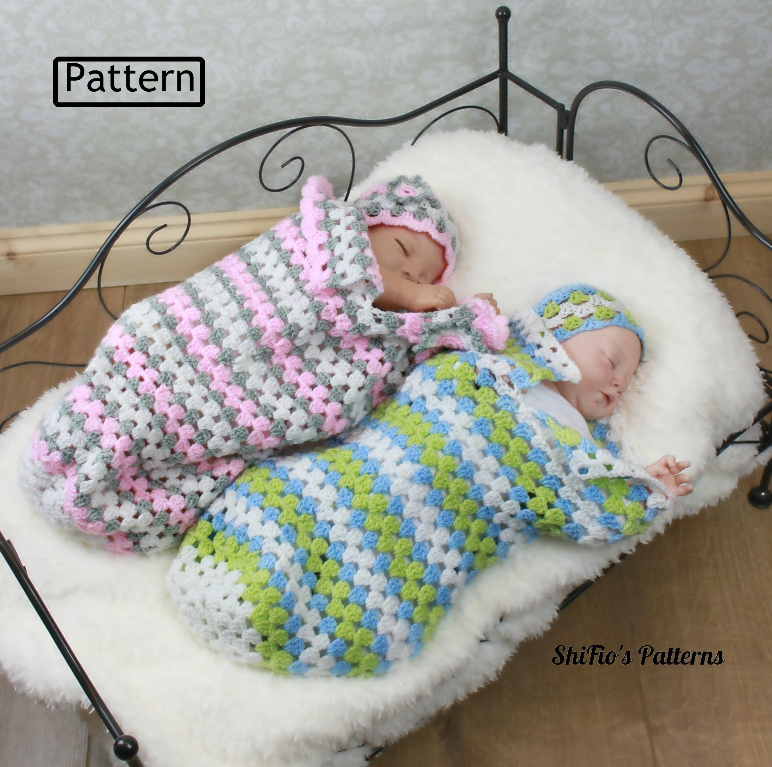 Ravelry: Hooded Baby Cocoon with Ears