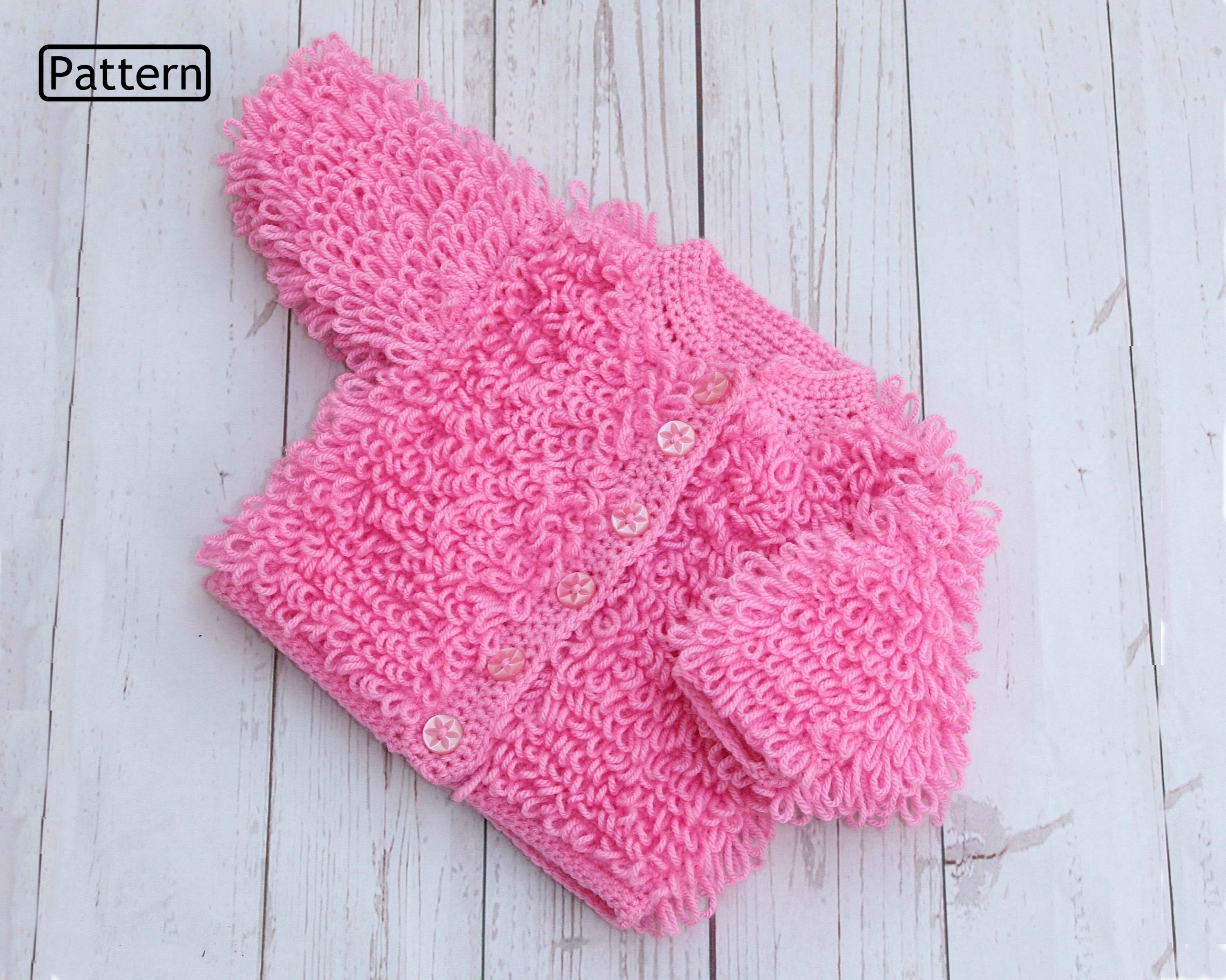 Free Knitting Pattern For Baby Loopy Cardigan | lupon.gov.ph