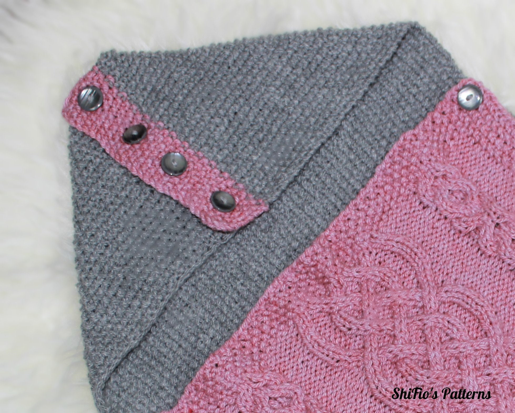 Knitting Pattern for Baby Sleeping Bag - Cocoon - Papoose - Hooded ...