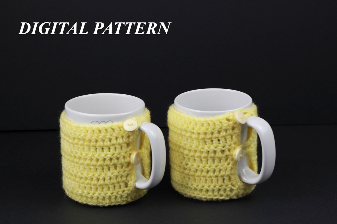 CROCHET PATTERN for Cup Cosy Cup Cosie Mug Cosy Mug Cosie Digital