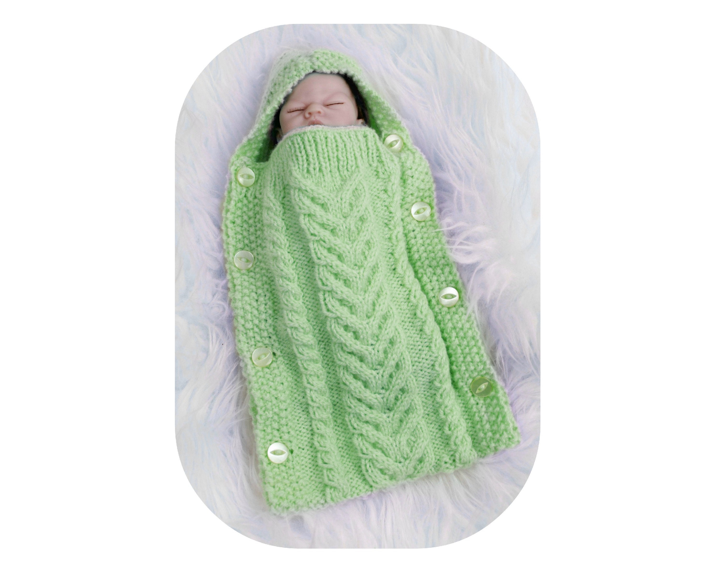 KNITTING PATTERN For Sleeping Bag for doll doll clothes Etsy