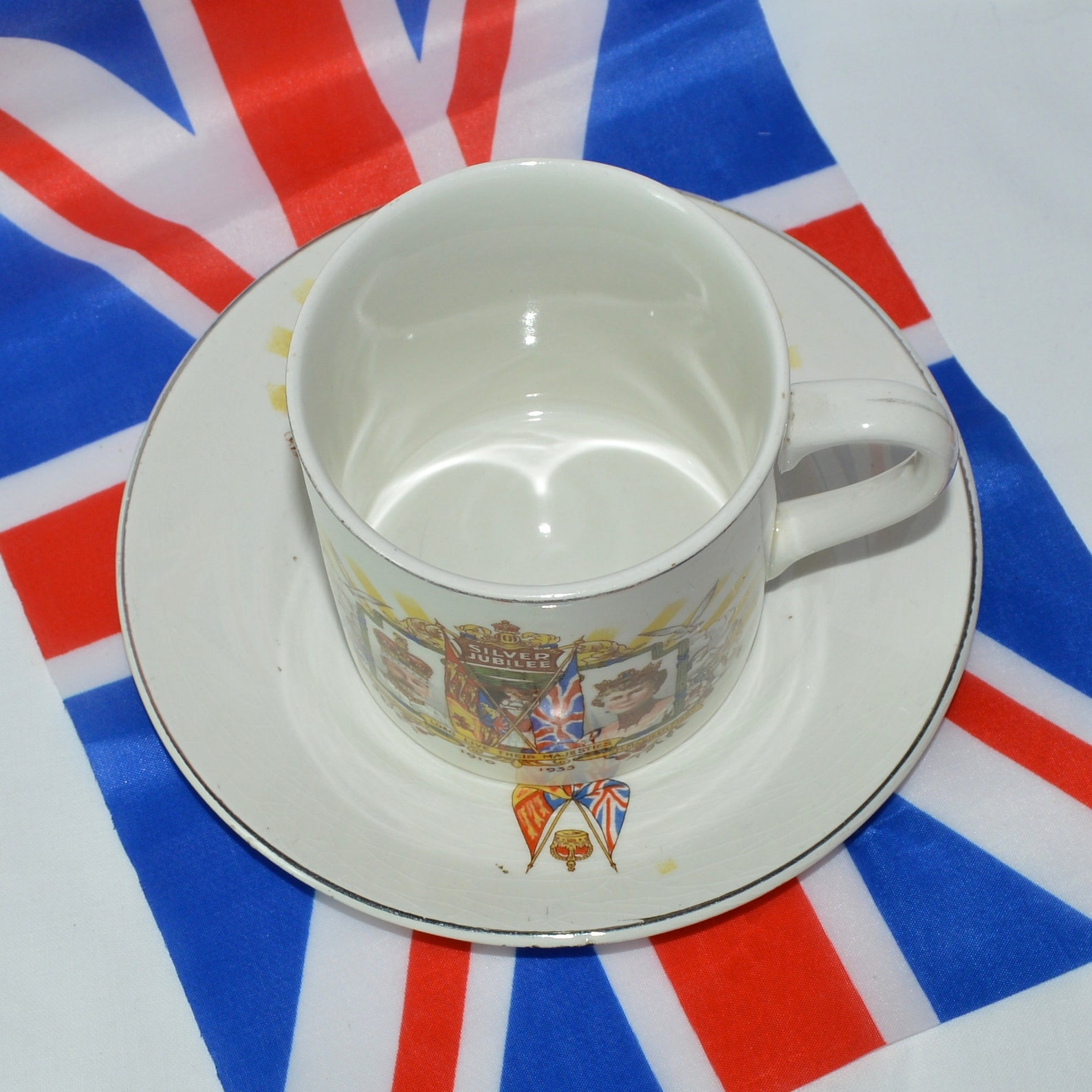 A British Royal Tea Party Silver Jubilee King V and Etsy