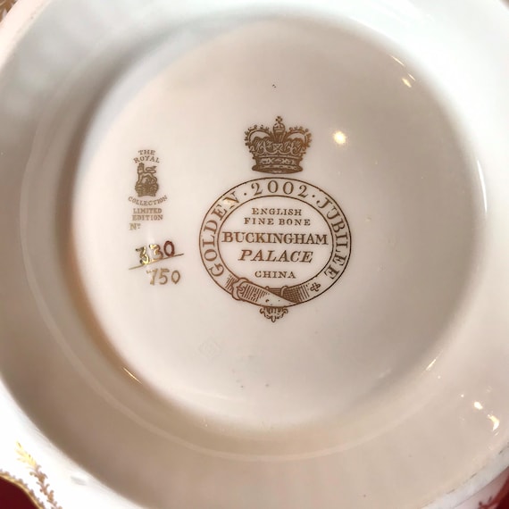 Queen Elizabeth II Golden Jubilee Teapot, Limited Edition Royal