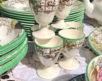 Buy 1930s Spode Byron 66 Pce Dinner Service and Tea Set Large