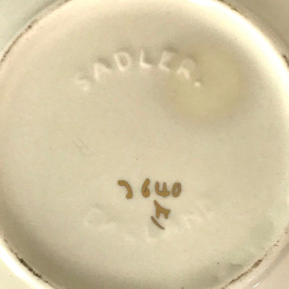 Sadler England Teapot Markings