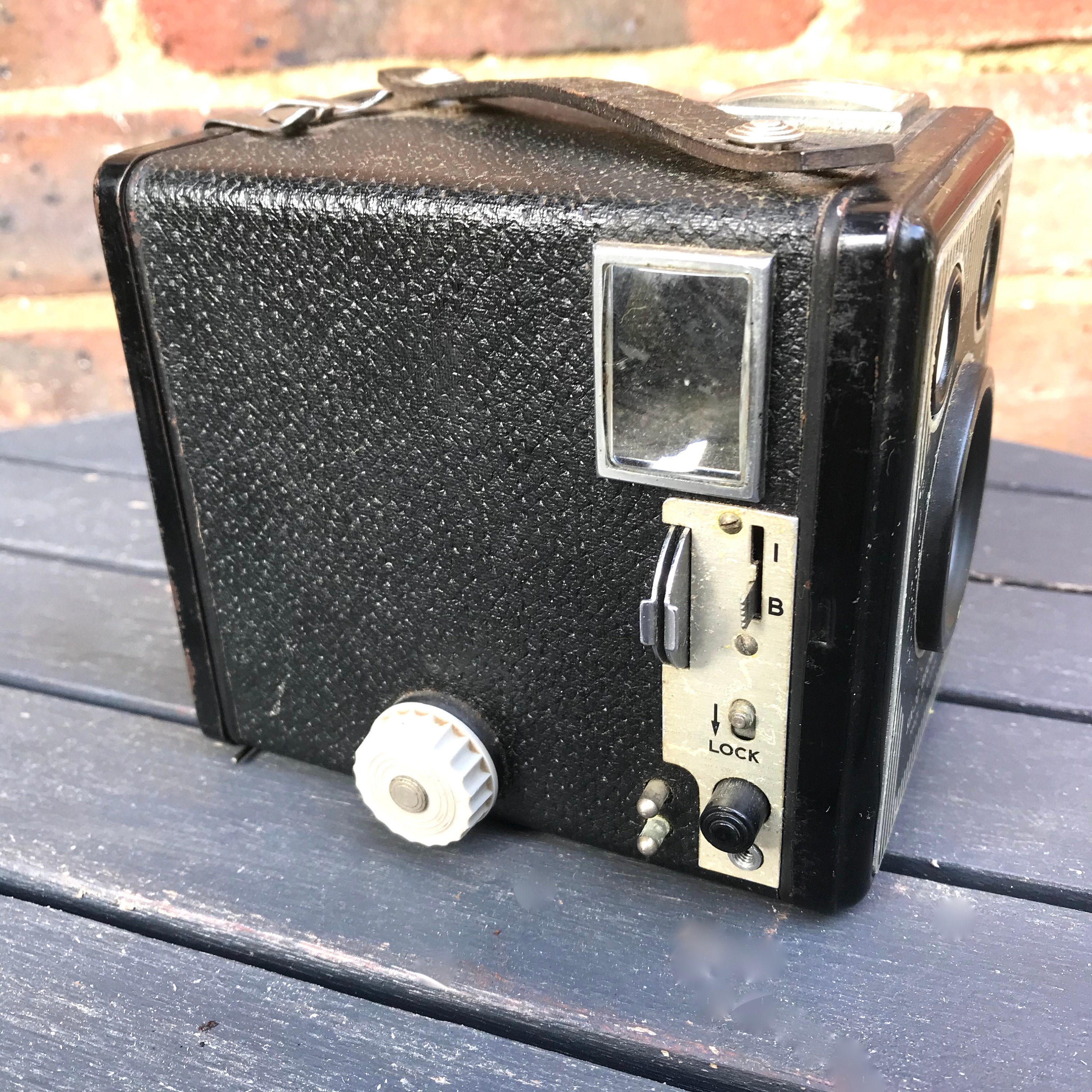 Kodak Box Brownie Six20 Model E Camera. 620 Box Rollfilm Function Type