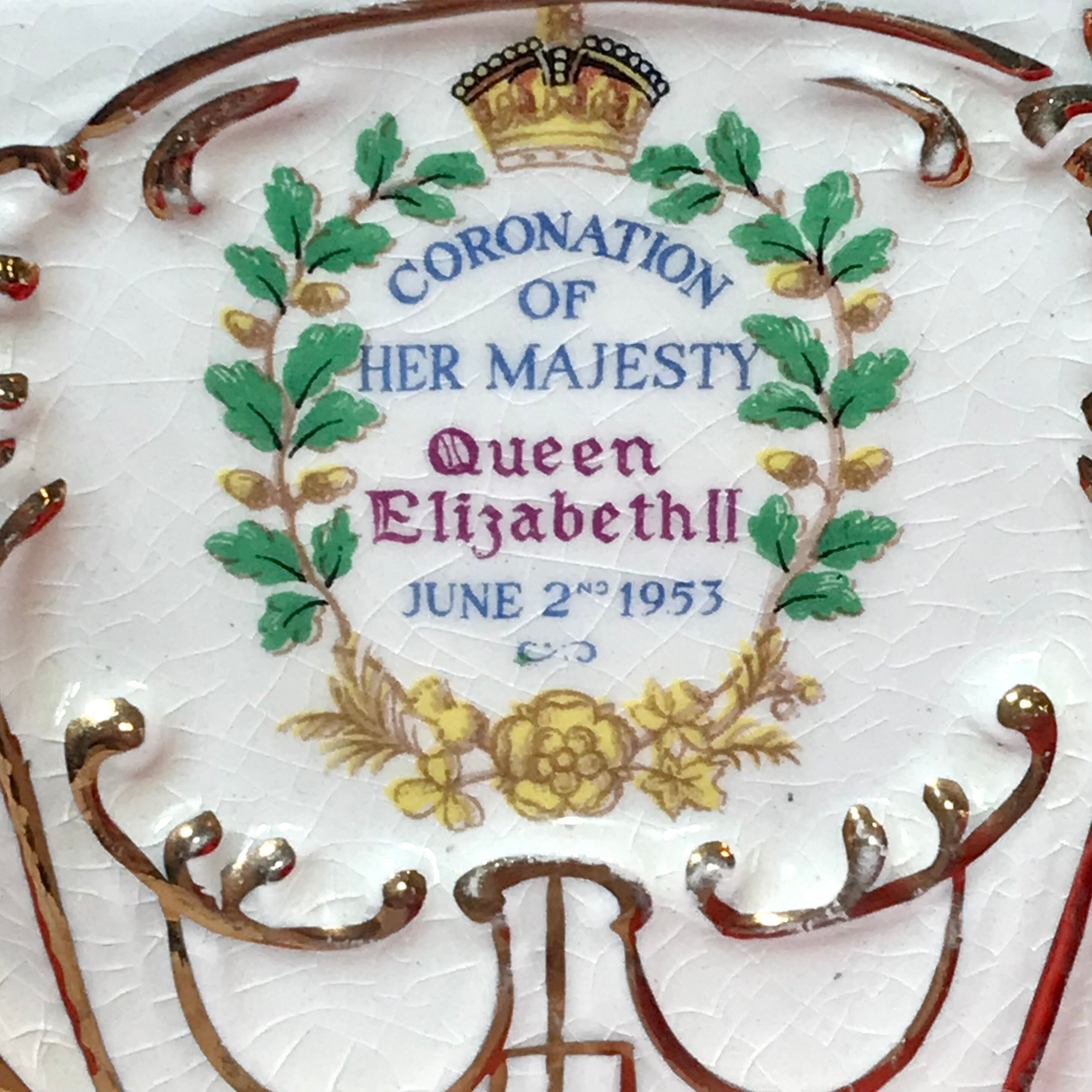 Souvenir Carrosse Du Couronnement De La Reine Elisabeth - Miniature