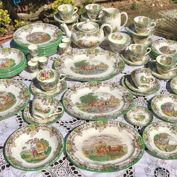 Dinnerware Spode Byron Copeland Spode Blue Byron Cereal Bowl Clyde