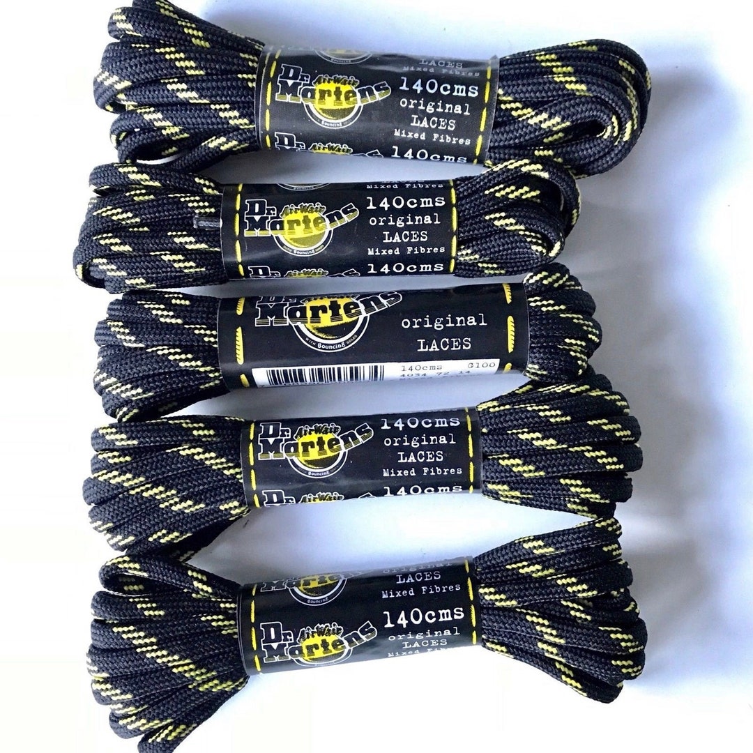 Pair of Original DR MARTENS Air Wair Shoelaces / Boot Laces Etsy