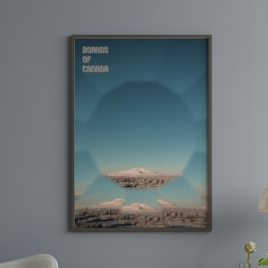 Boards of Canada - Geogaddi Inspired Art Print: IDM Music Poster