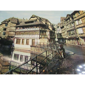 Vintage L'Alsace Straßburg Frankreich Postkarte 48379