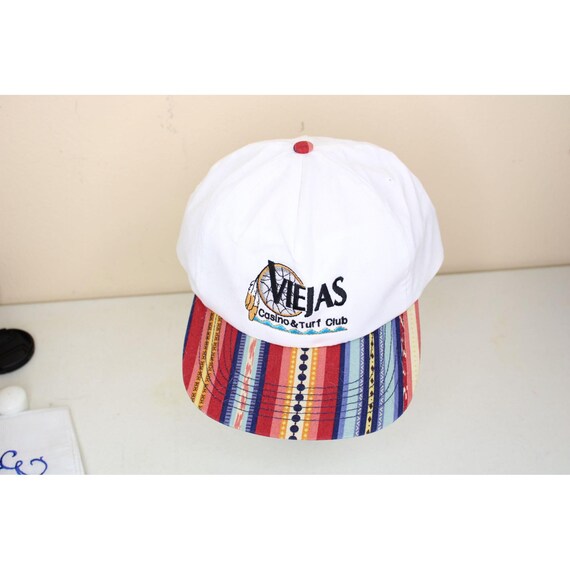 Viejas Casino Turf Club Baseball Hat Truckers Cap Snap Back San