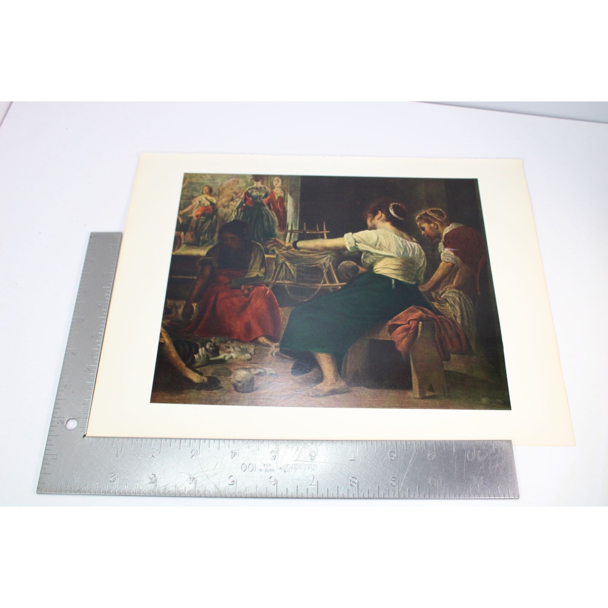 Diego Velazquez Print the Spinners Fable of Arachne Vintage 89001