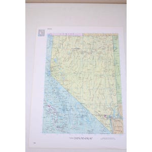 Nebraska Nevada Cosmopolitan Atlas Karte Vintage 92103