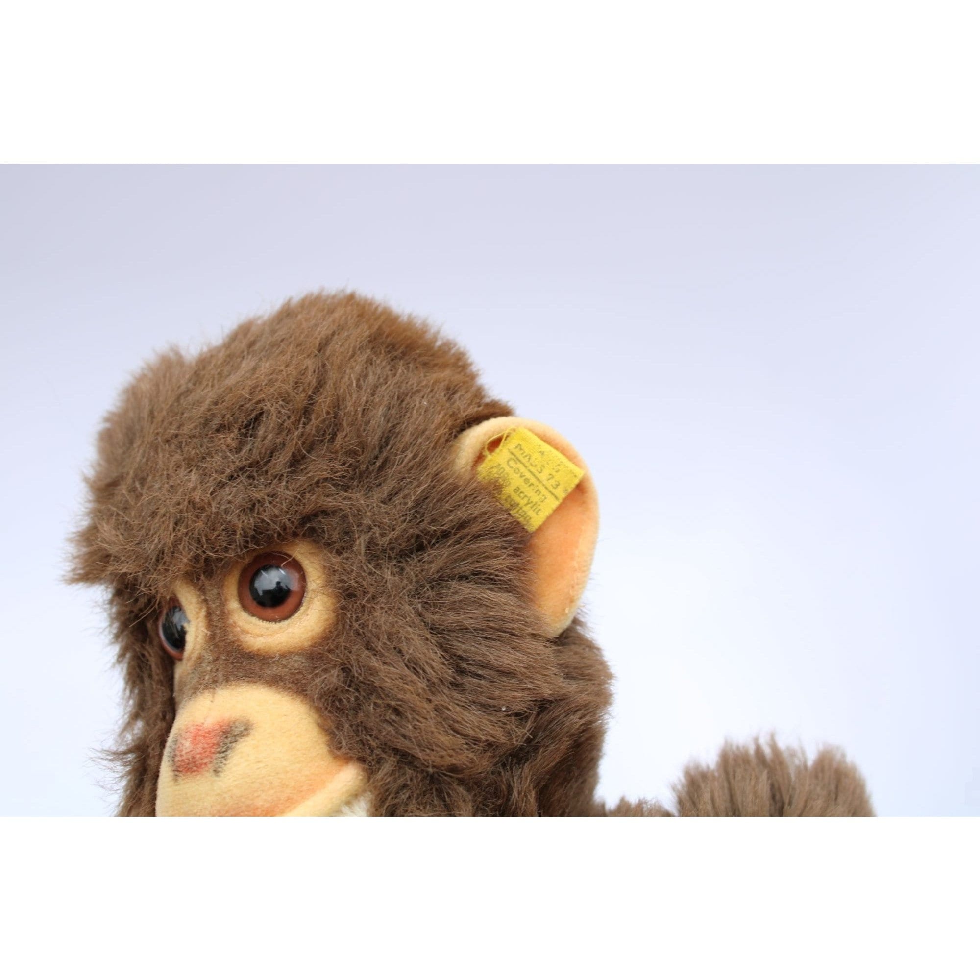 Peluche STEIFF SCHUCO Singe Jocko – Vintage Allemand, Articulé