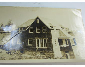 Vintage Photo Homestead Farmhouse Home House Rural Field 31138