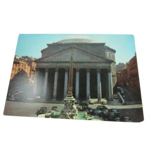 Carte postale vintage Panthéon Rome Italie 30661