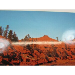 Carte postale 34978 vintage Red Beds Devils Tower Wyoming