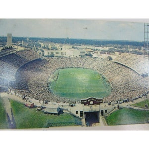 Cartolina vintage The Cotton Bowl Dallas TX 34930