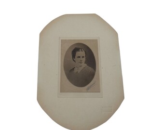 Antique Photo Strauss Cabinet Photograph 53804 Woman 1916 St Louis