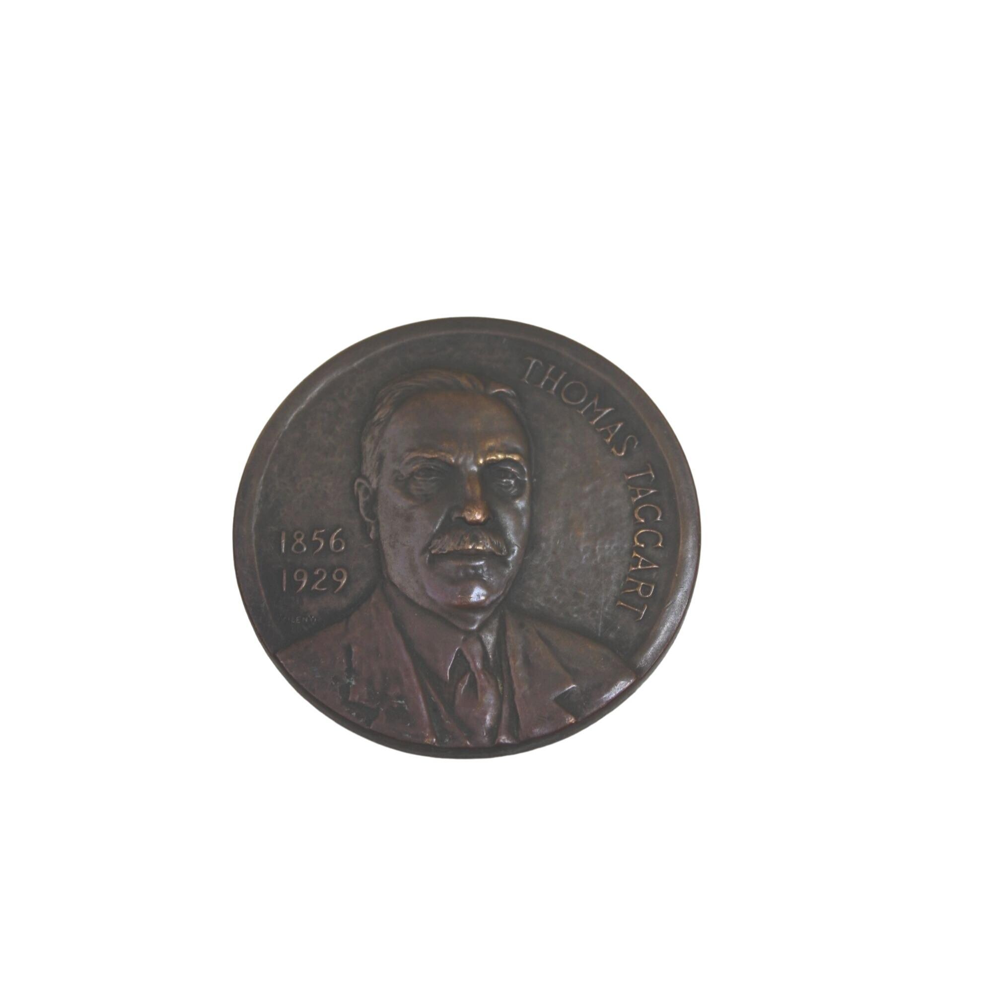 Thomas Taggart Bronze Medal Medallion Vintage Indianapolis 92270