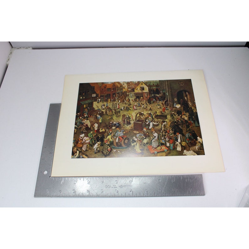 Puzzle 3000 Pièces The Cove, Jan Brueghel L'Ancien, Milton Bradley 1981, Rare