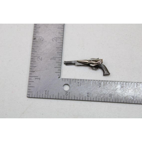 Fermoir à Cravate Vintage Deux Tons Argent – Bijou Homme Mariage (TB-32)