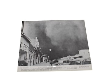 Dustbowl Dust Bowl Black Cloud Elkhart KS Photo Repro Print DPA 94291