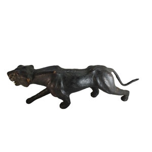 Black Panther Jaquar Figurine Figure Artistan Vintage 54868 Scupture