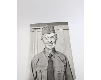 Photo Print Boy Scout Uniform Norman Rockwell Print Vintage 94285