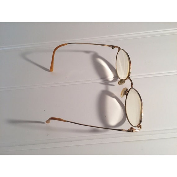 Vintage Eyeglasses Eye Glasses Goldtone 20381 - image 3