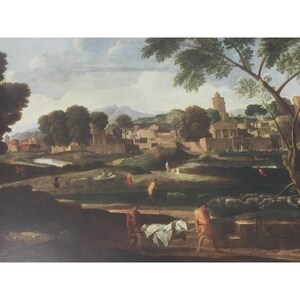 The Funeral of Phocion Vintage Print Nicolas Poussin 25207