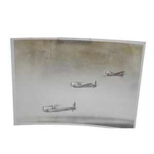WWII Fighter Plane Photo Formation 3 Airplanes 88690