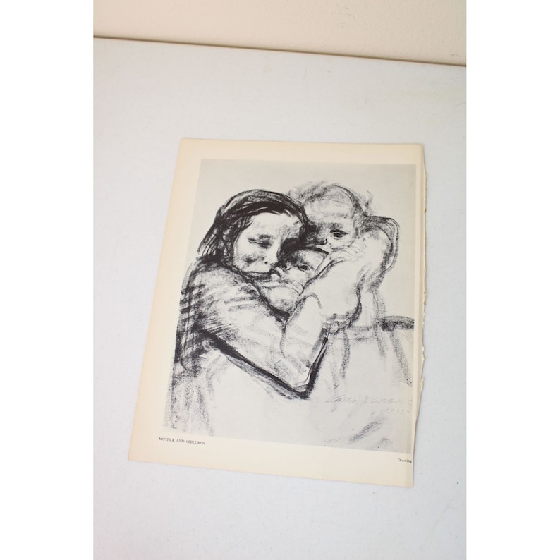  KÄTHE KOLLWITZ Mother and Children Print 91567 Kaethe - Etsy 