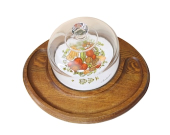 Goodwood Charcuterie Board w/ Dome Vintage Teak 91758