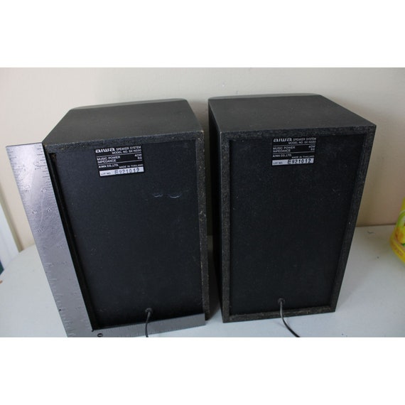 Aiwa SX N330 Speaker Set 3 Way Bass 40W Vintage 91425 - Etsy