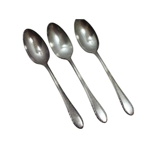 3 Vintage Holmes Edwards First Lady Silberplatte Suppenlöffel Silberplatte 25059