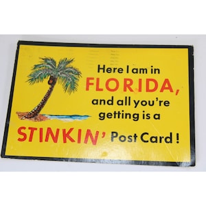 Florida Postcard Vintage Humorous 1983 Funny 66522